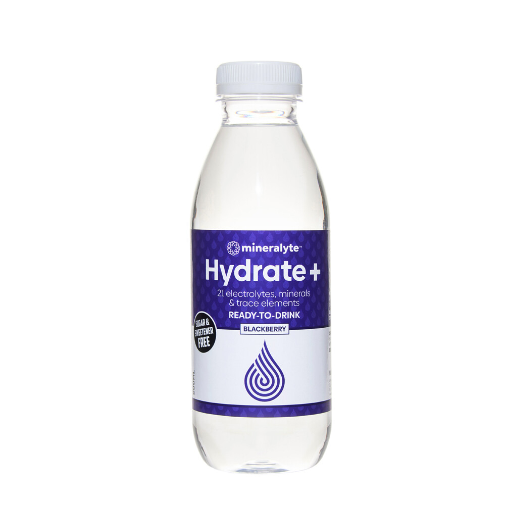 Hydrate + (Ready to Drink) - BLACKBERRY FLAVOUR