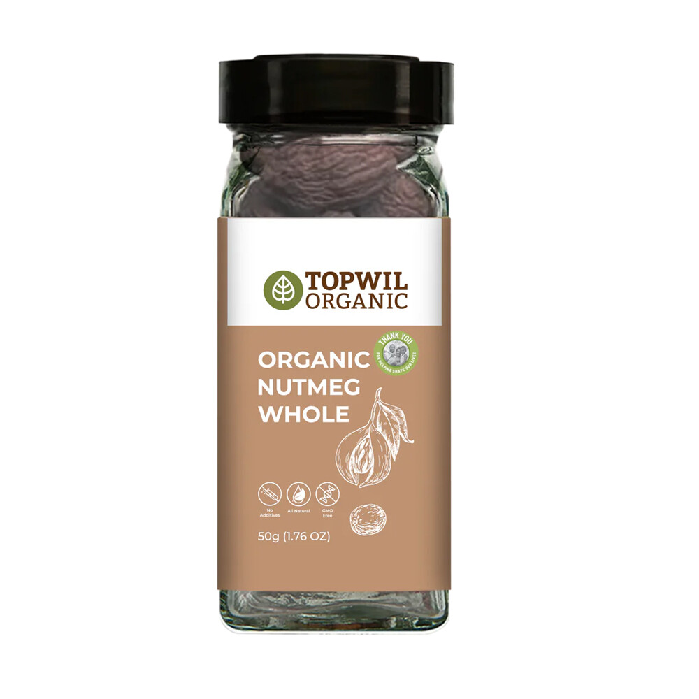 Organic Nutmeg Whole 