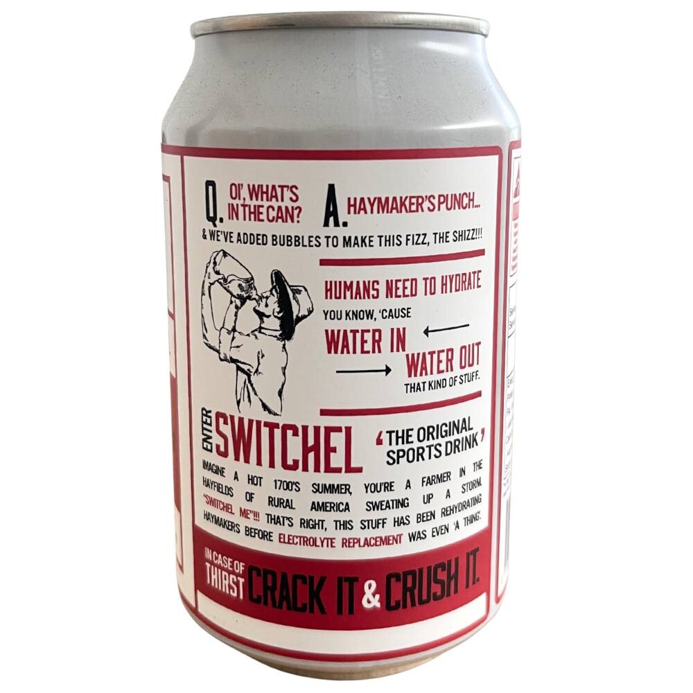 Traditional Switchel - Raspberry & Ginger