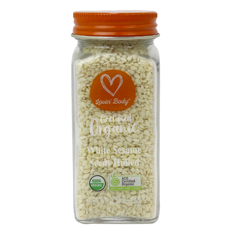 White Sesame Seeds Hulled