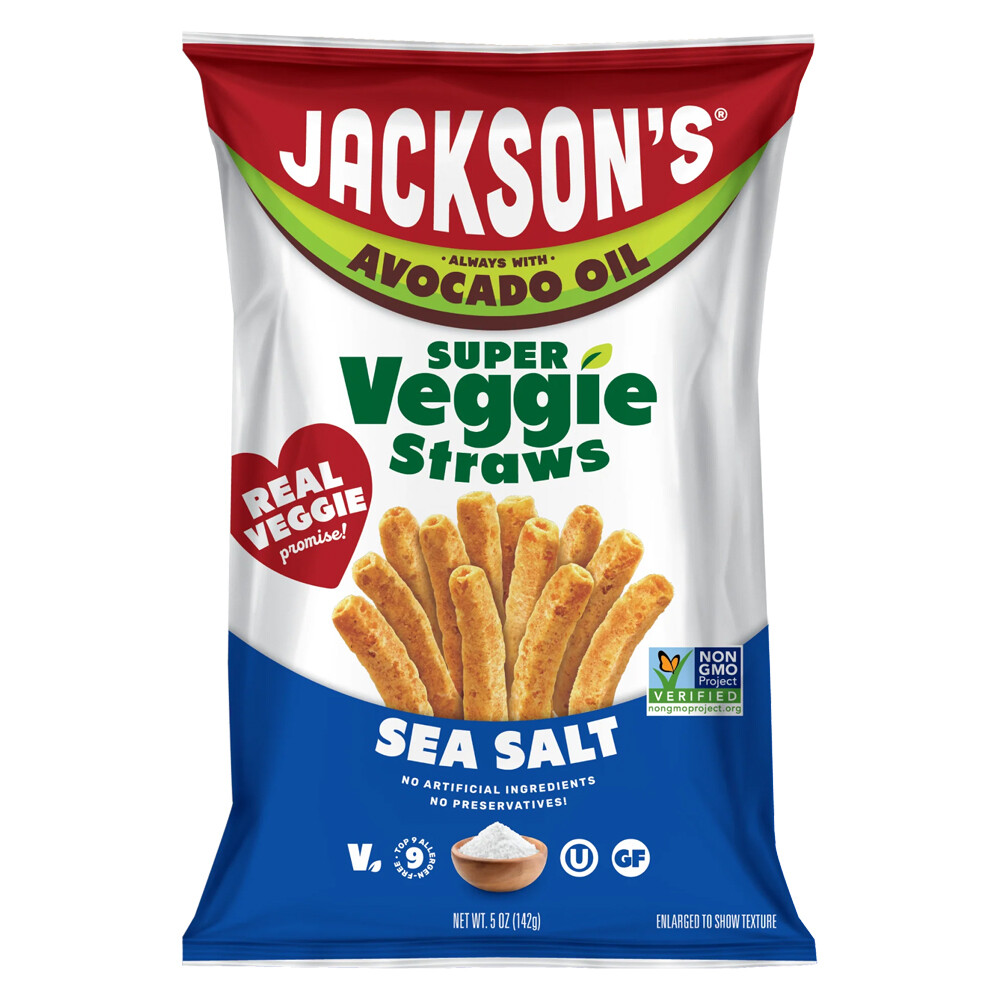 Avocado Oil Veggie Straws Sea Salt