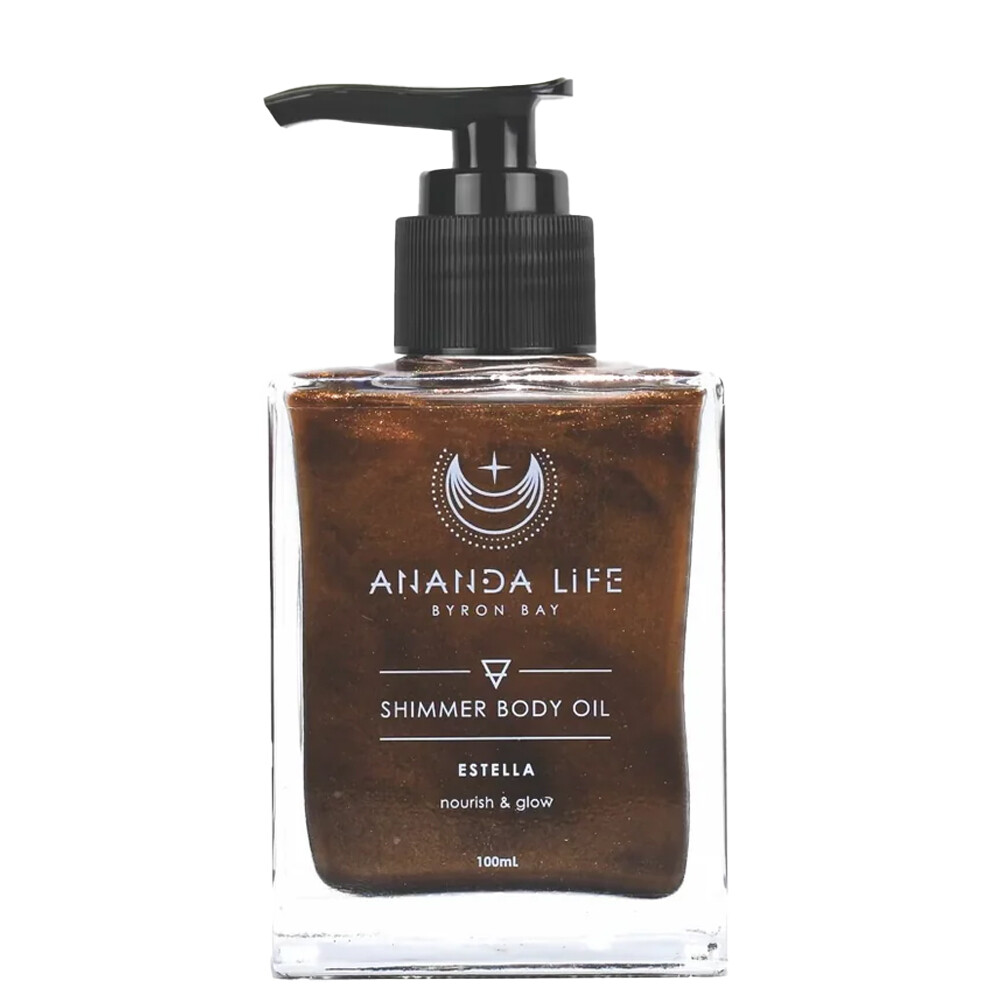 Shimmer Body Oil - Estella (Brown)