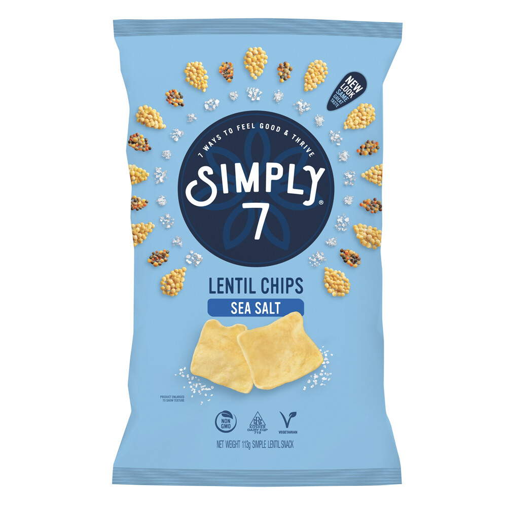 Lentil Chips Sea Salt