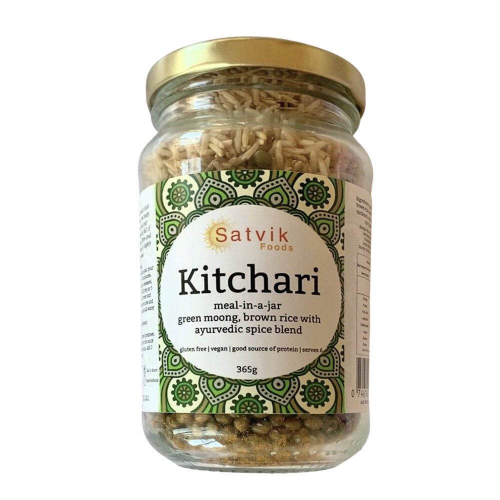 Green Moong Kitchari Jar