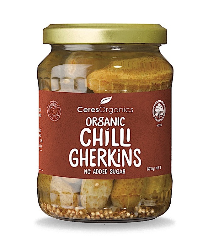 Spicy Chilli Gherkins