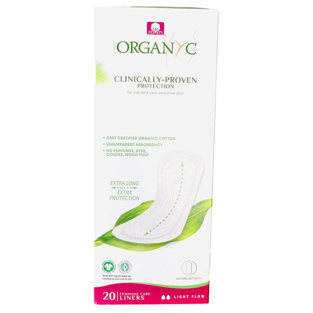 Organic Liners - Extra Long (FLAT)