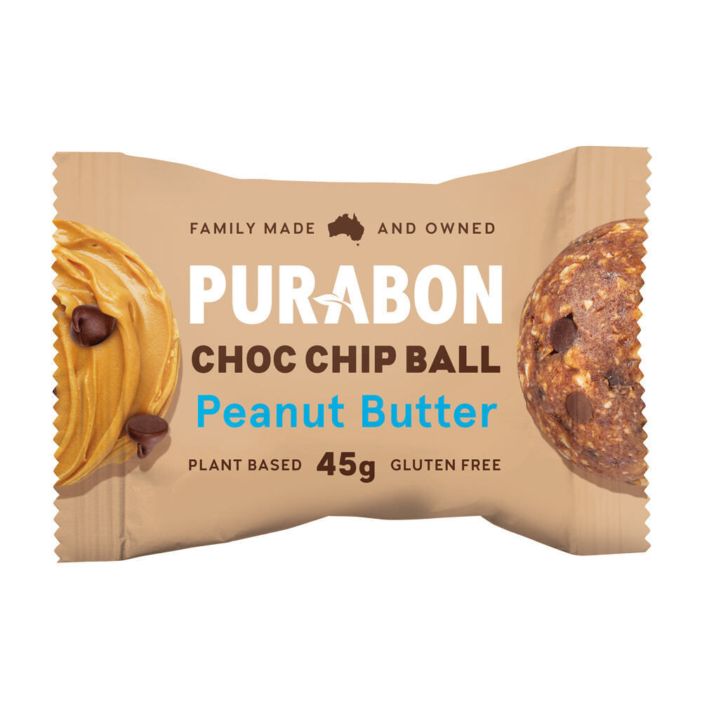 Choc Chip Balls Peanut Butter 