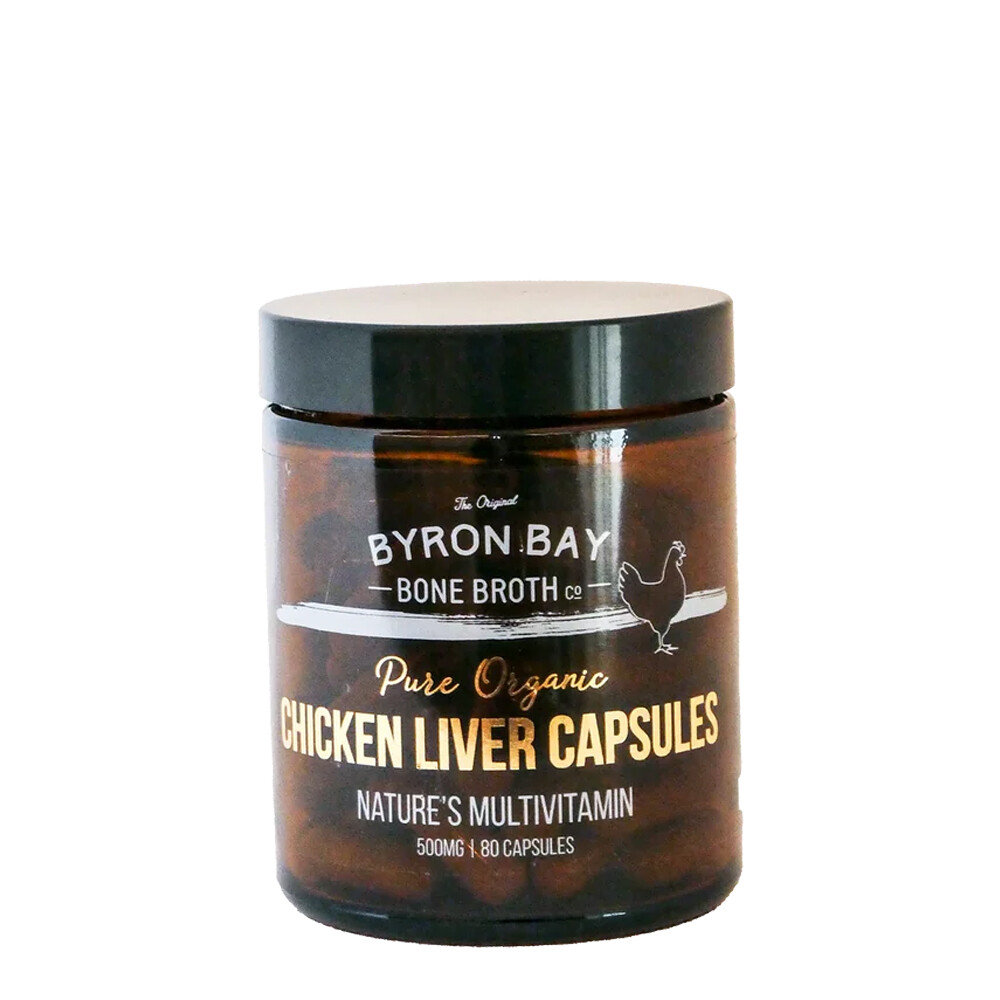 Pure Organic Chicken Liver Capsules 500mg