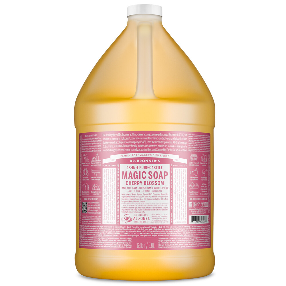Cherry Blossom Pure-Castile Magic Liquid Soap