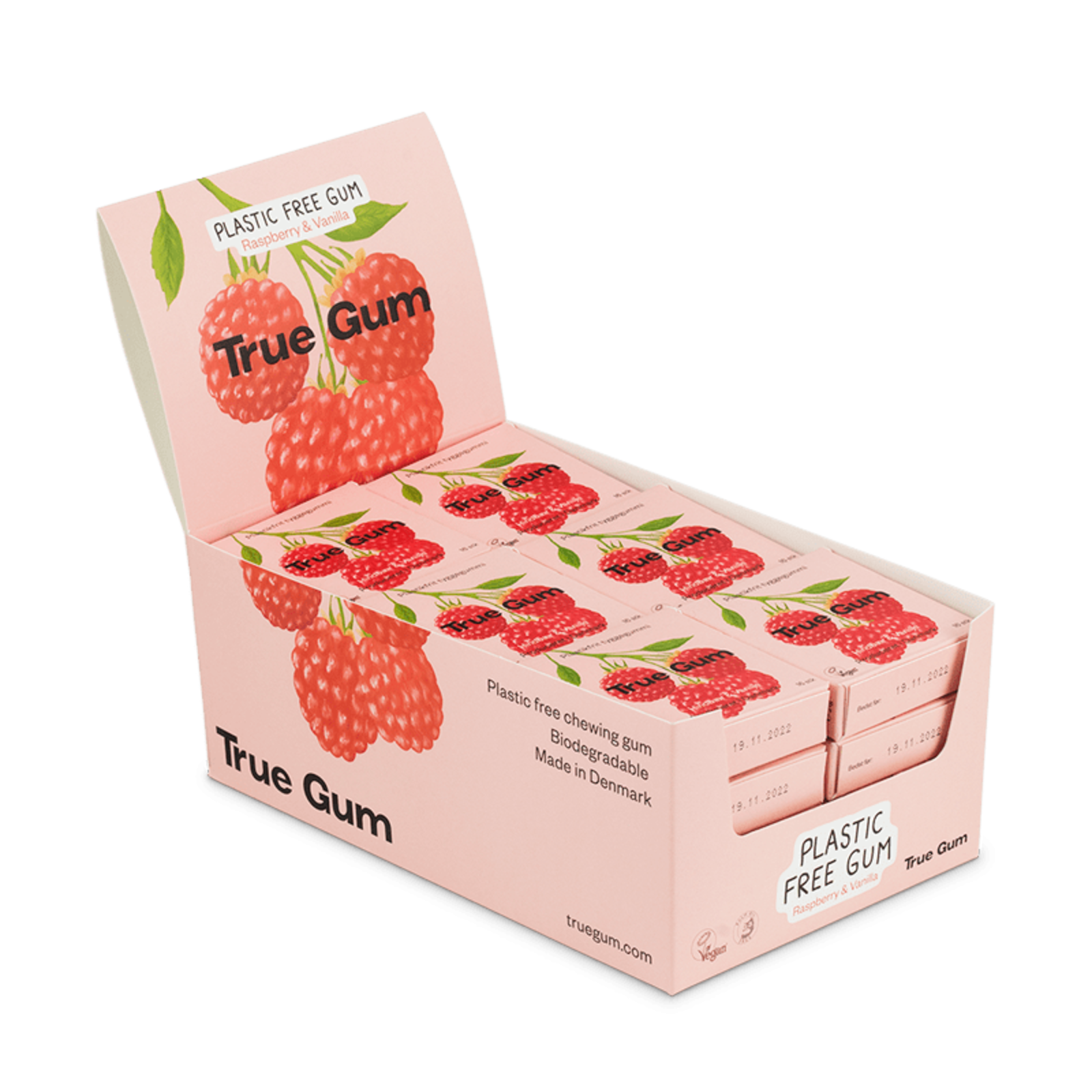 Raspberry & Vanilla Gum Buy Shop All Online Little Valley Distribution