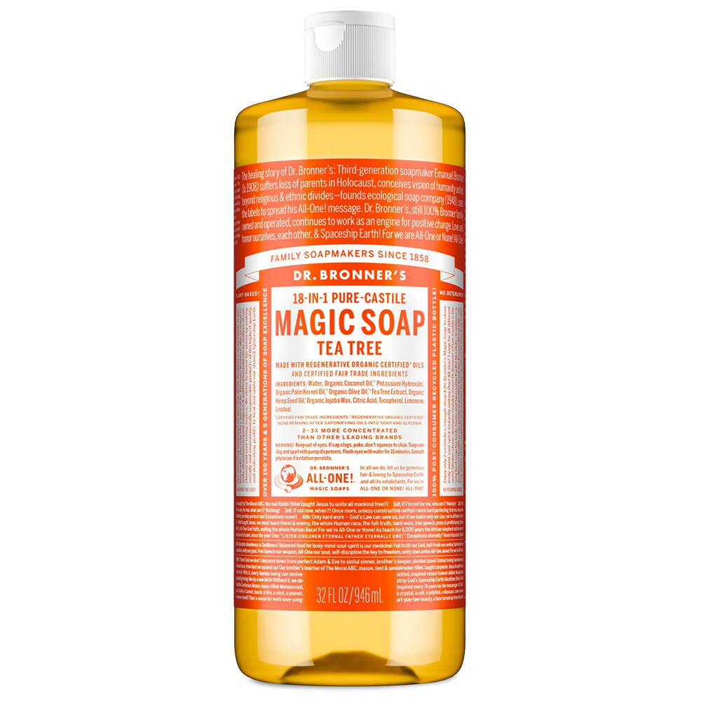 Tea Tree Pure-Castile Magic Liquid Soap