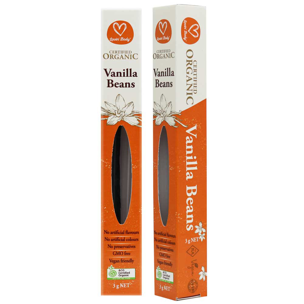 Large Vanilla Beans in Tube 3g