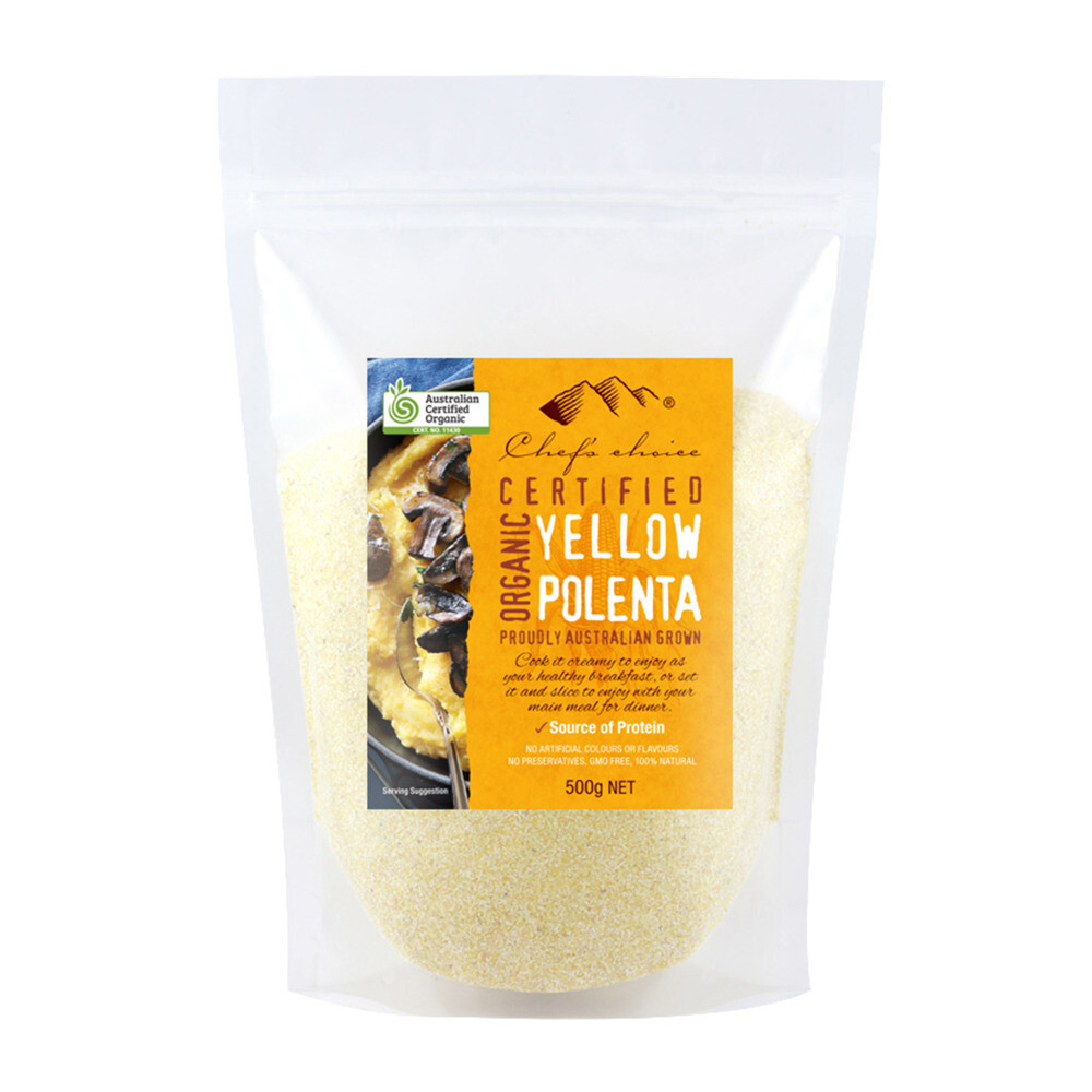 Organic Polenta Yellow 