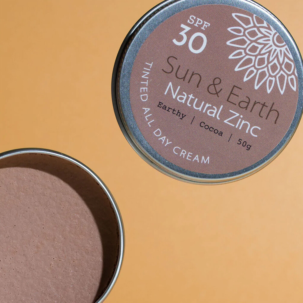 Earthy Cocoa Natural Zinc