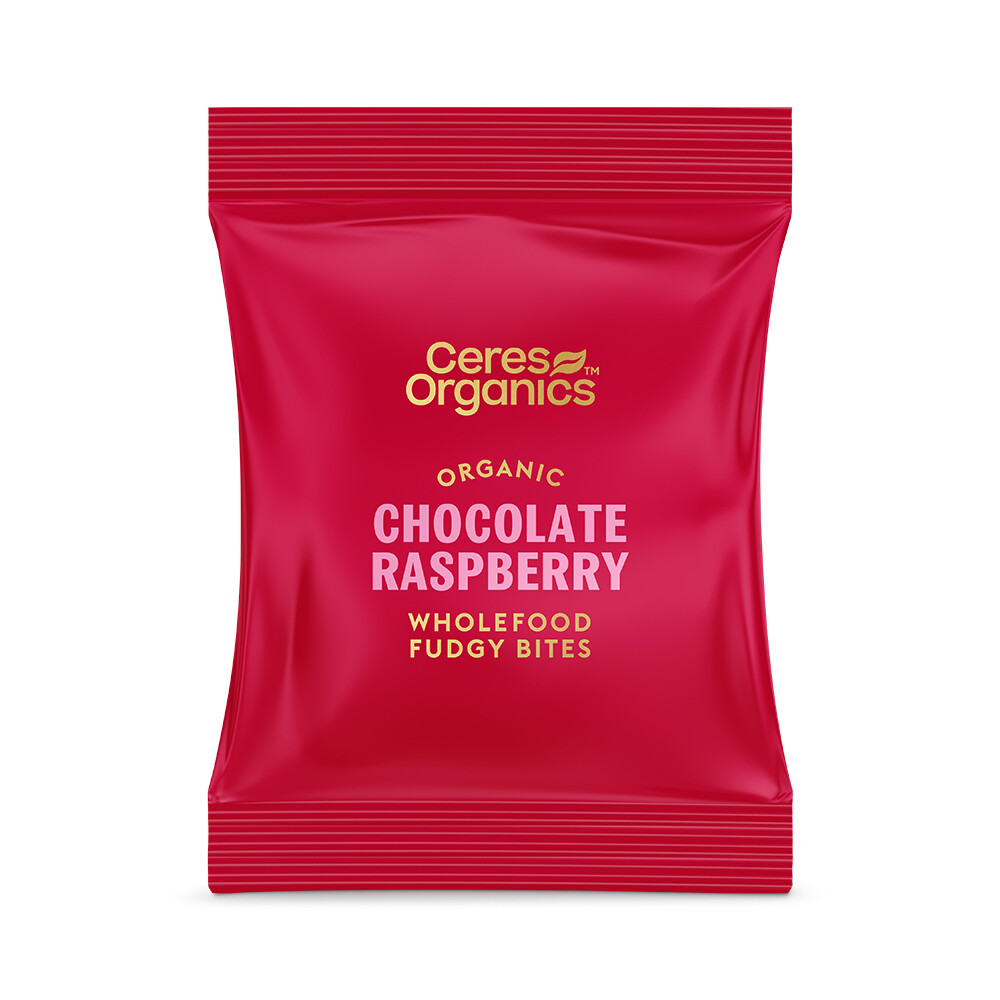 Fudgy Bites - Chocolate Raspberry COUNTER DISPLAY 