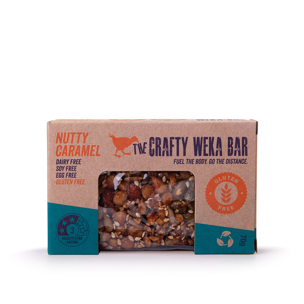 Nutty Caramel Bar - Gluten Free