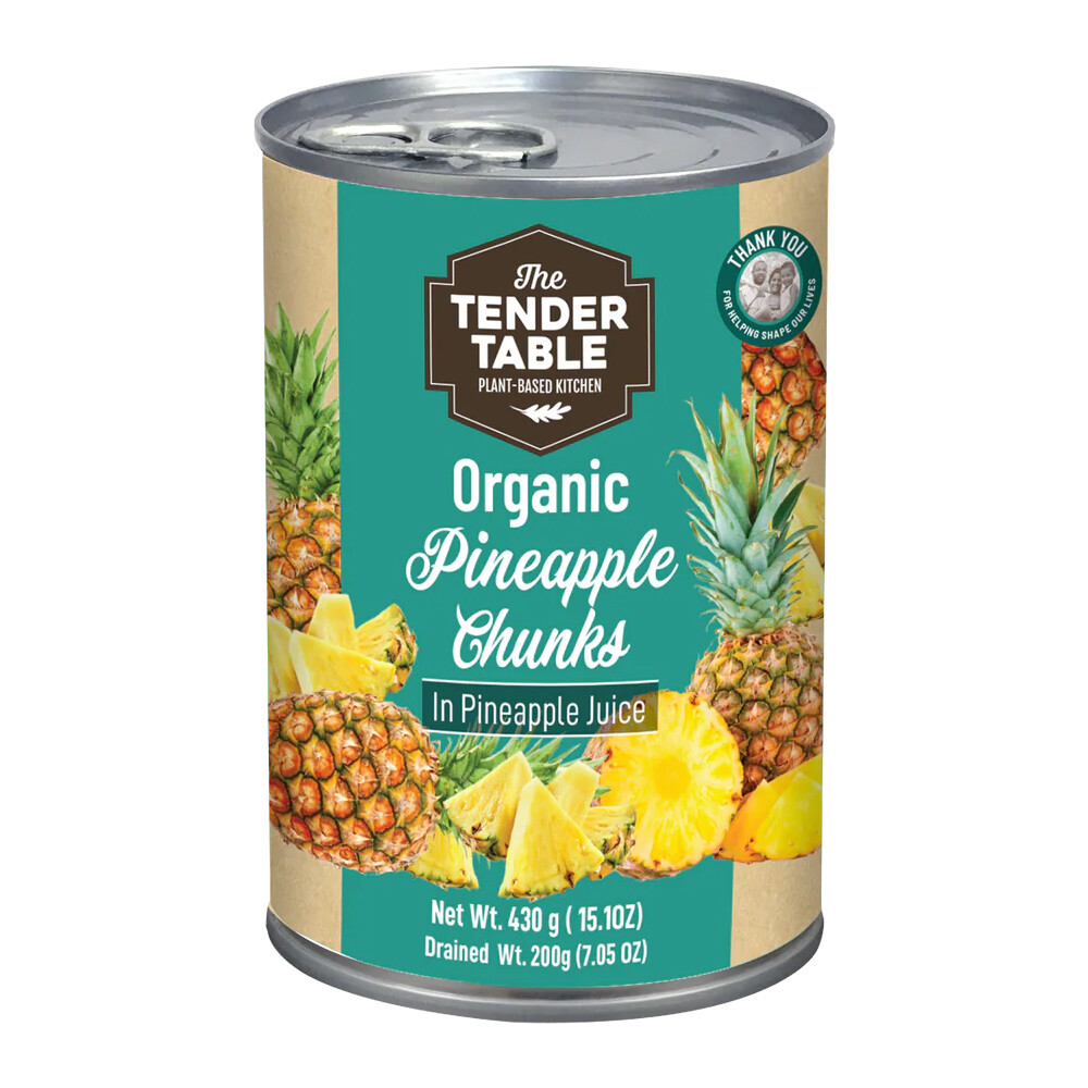 Organic Pineapple Chunks in Pineapple Juice