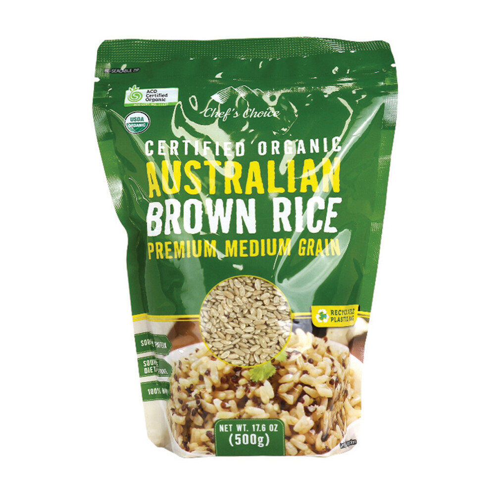 Organic Brown Rice Medium Grain