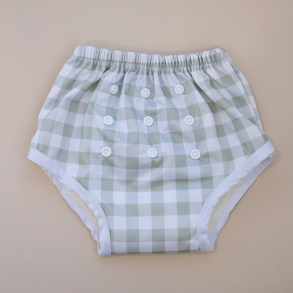 Pandas by Luvme Toilet Training Pants  SAGE CHECK