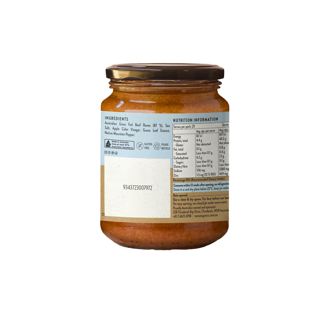 Beef Bone Broth Concentrate - Natural Beef