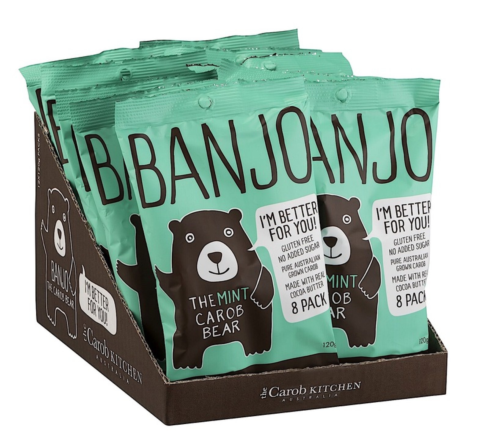 Banjo The Mint Carob Bear Multi Pack Buy Shop All Online Little