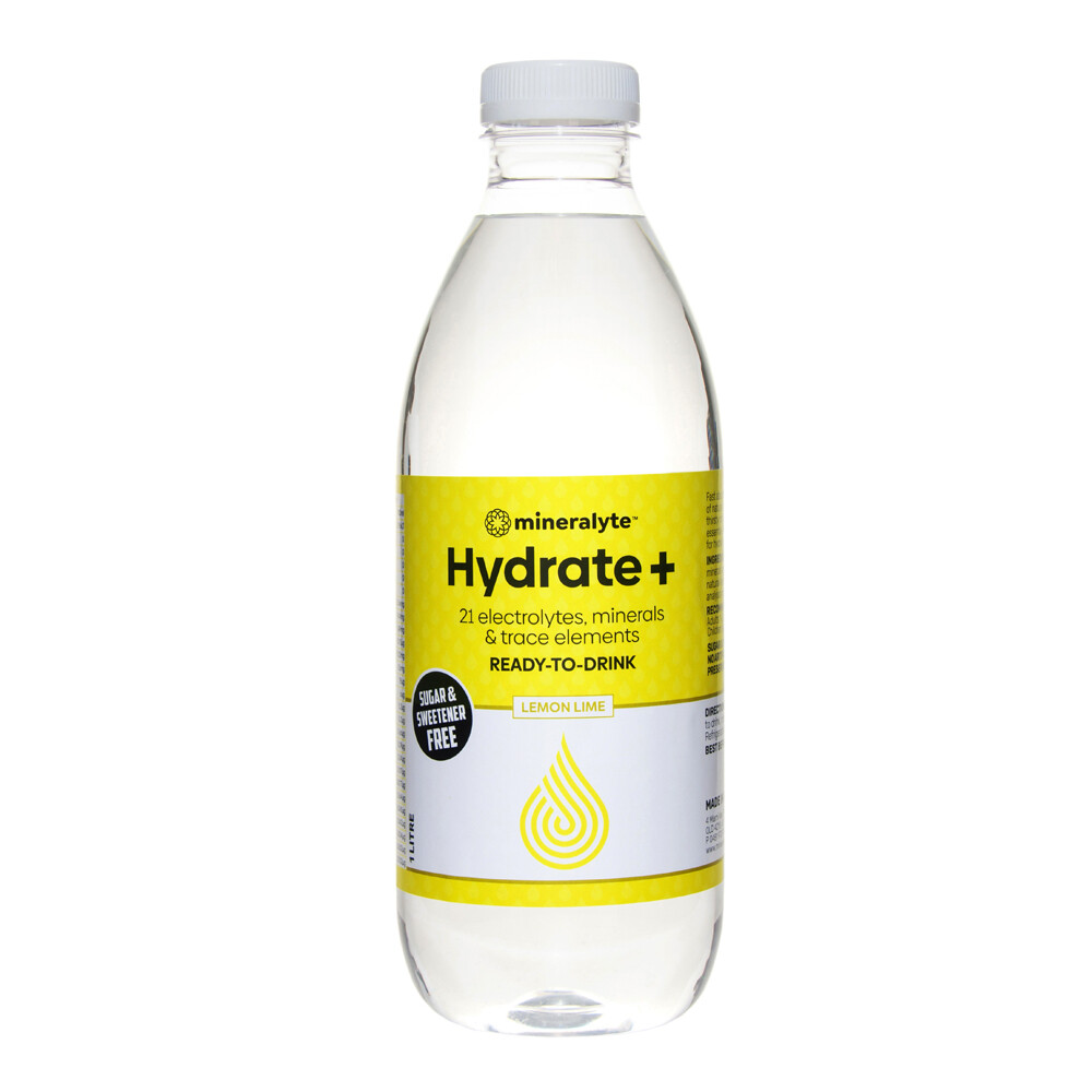 Hydrate + (Ready to Drink) - LEMON LIME FLAVOUR