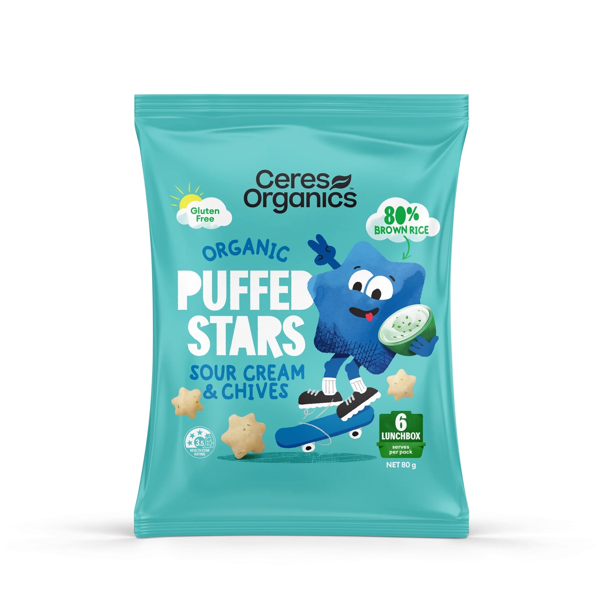 Puffed Stars - Sour Cream & Chives