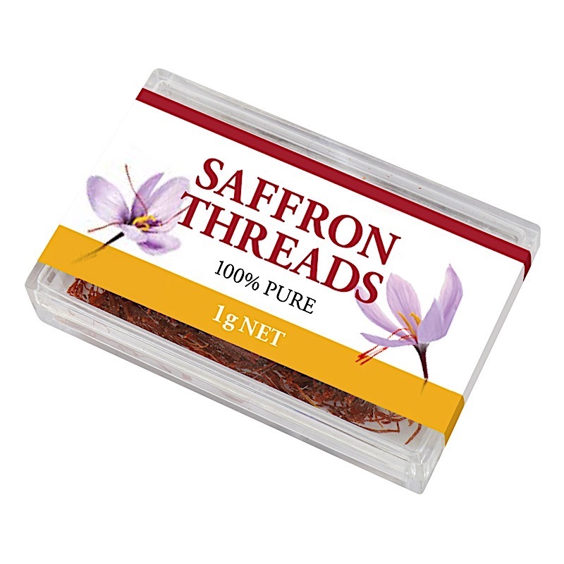 Pure Saffron Threads 1gm