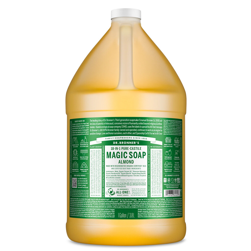 Almond Pure-Castile Magic Liquid Soap
