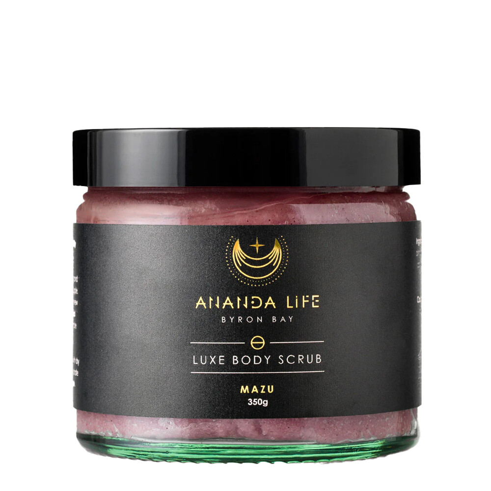 Body Scrub in MAZU Glass Jar 