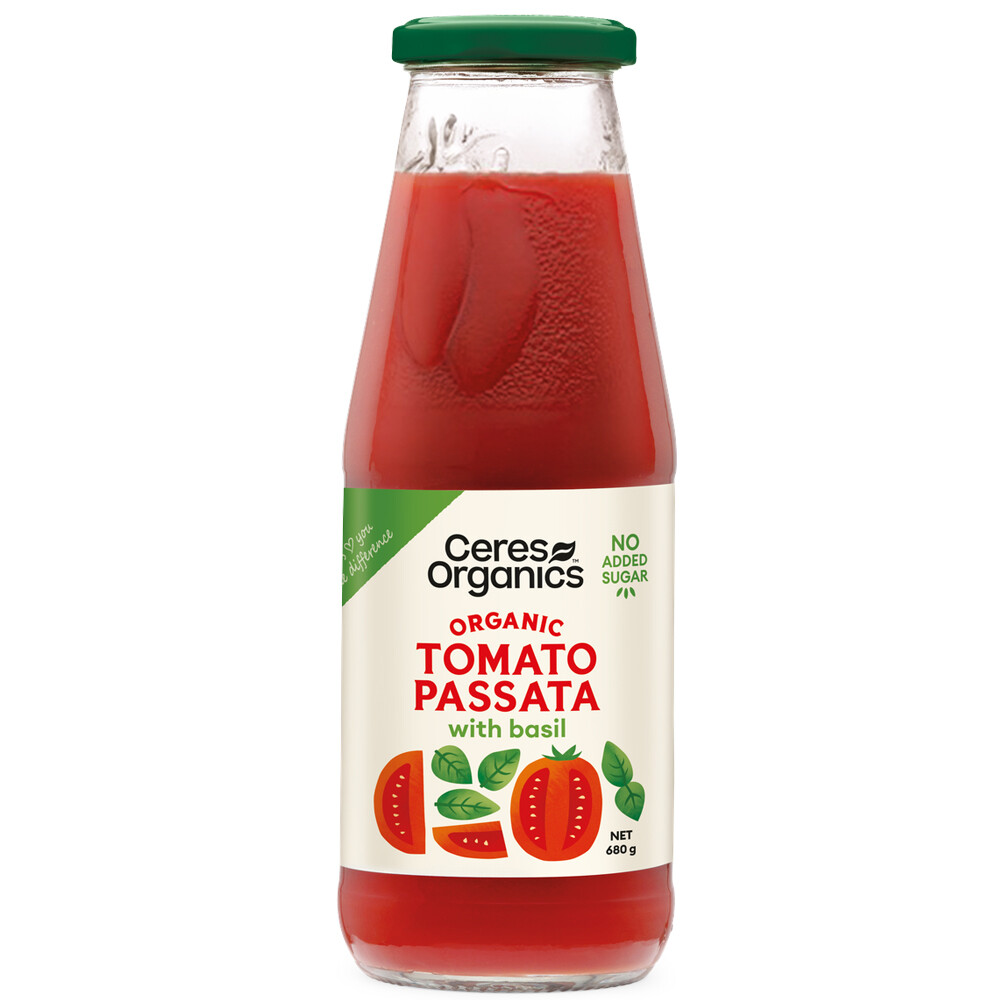 Tomato Passata with Basil