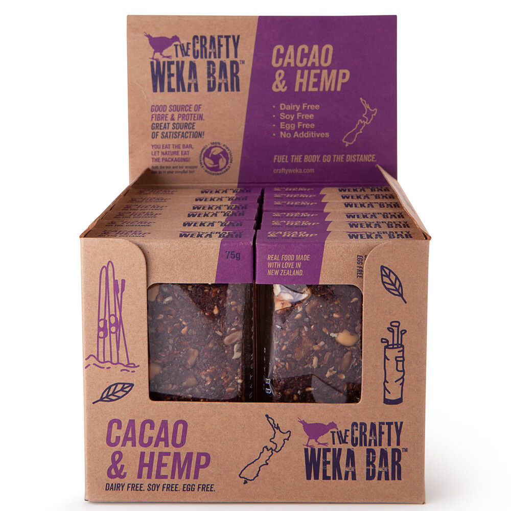 Cacao & Hemp Muesli Bar