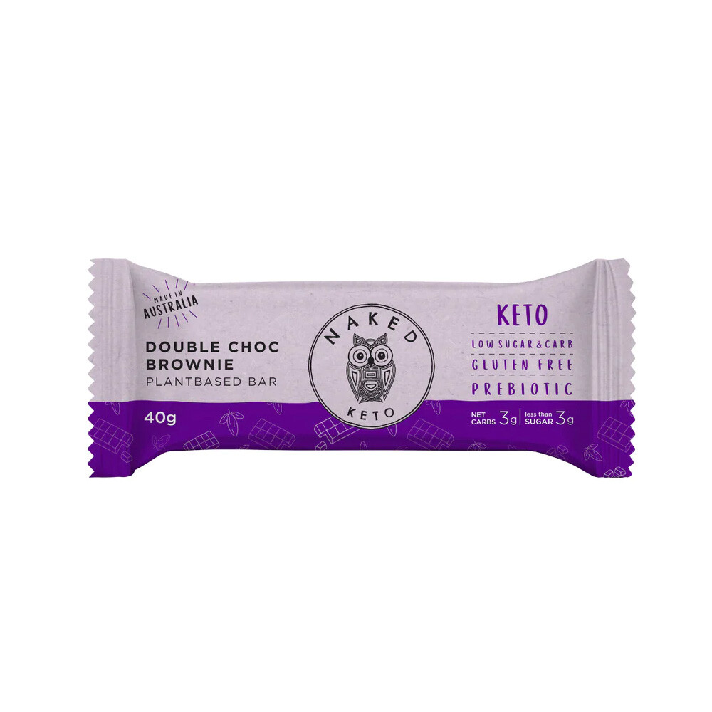 Double Choc Brownie Keto Bar