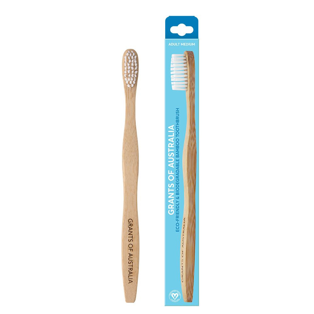 Bamboo Toothbrush - Adult Medium