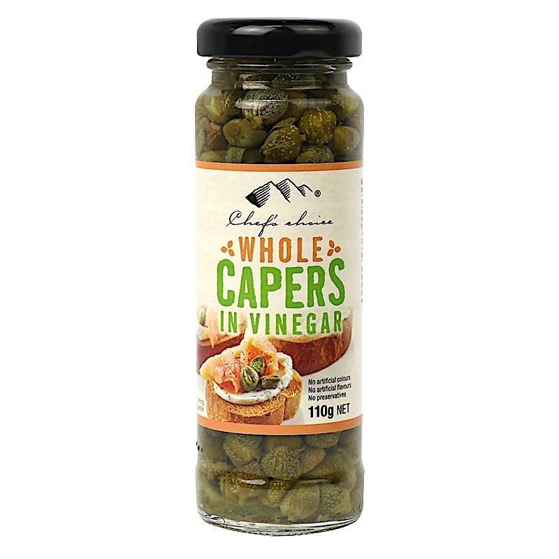 Whole Capers in Vinegar