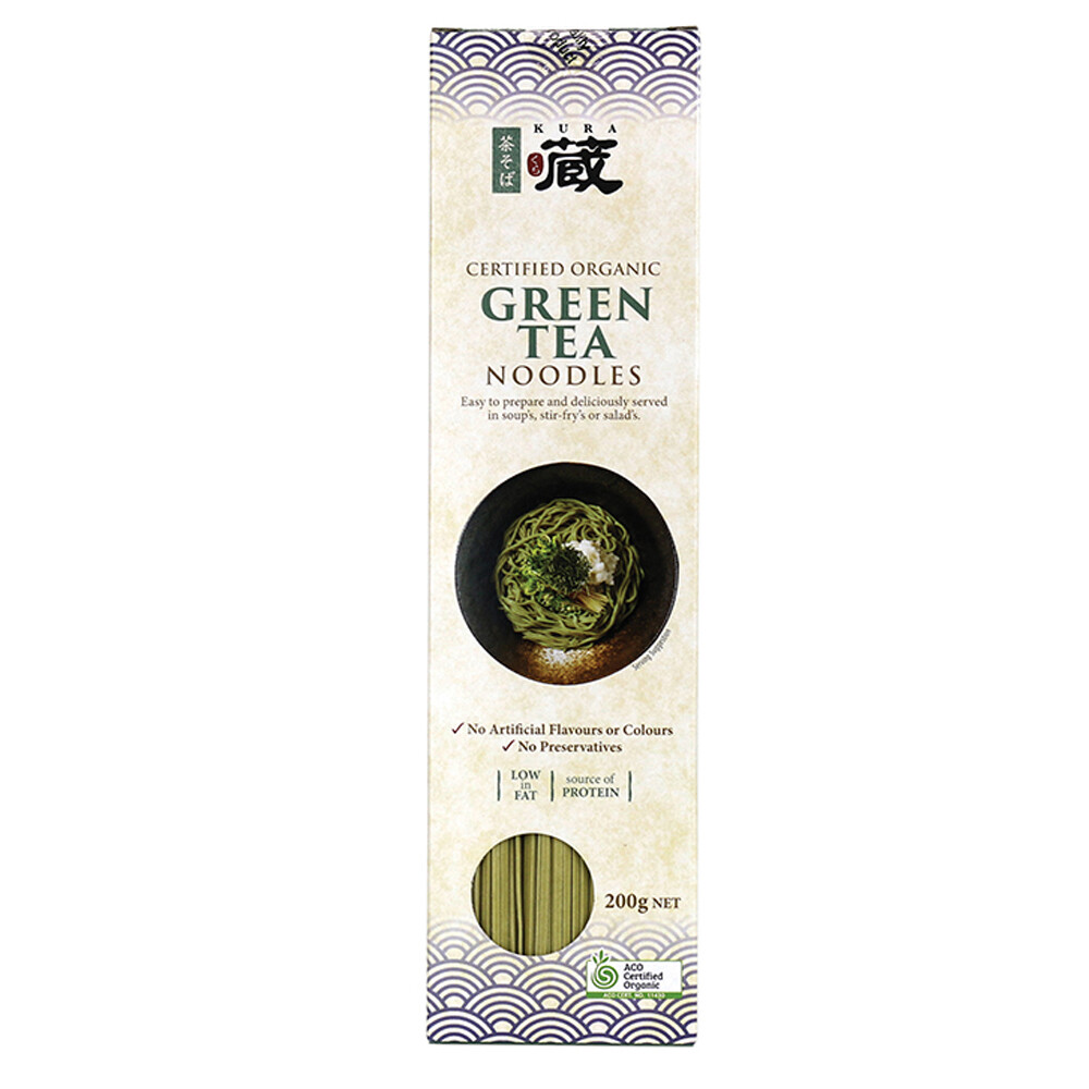 Green Tea Noodles
