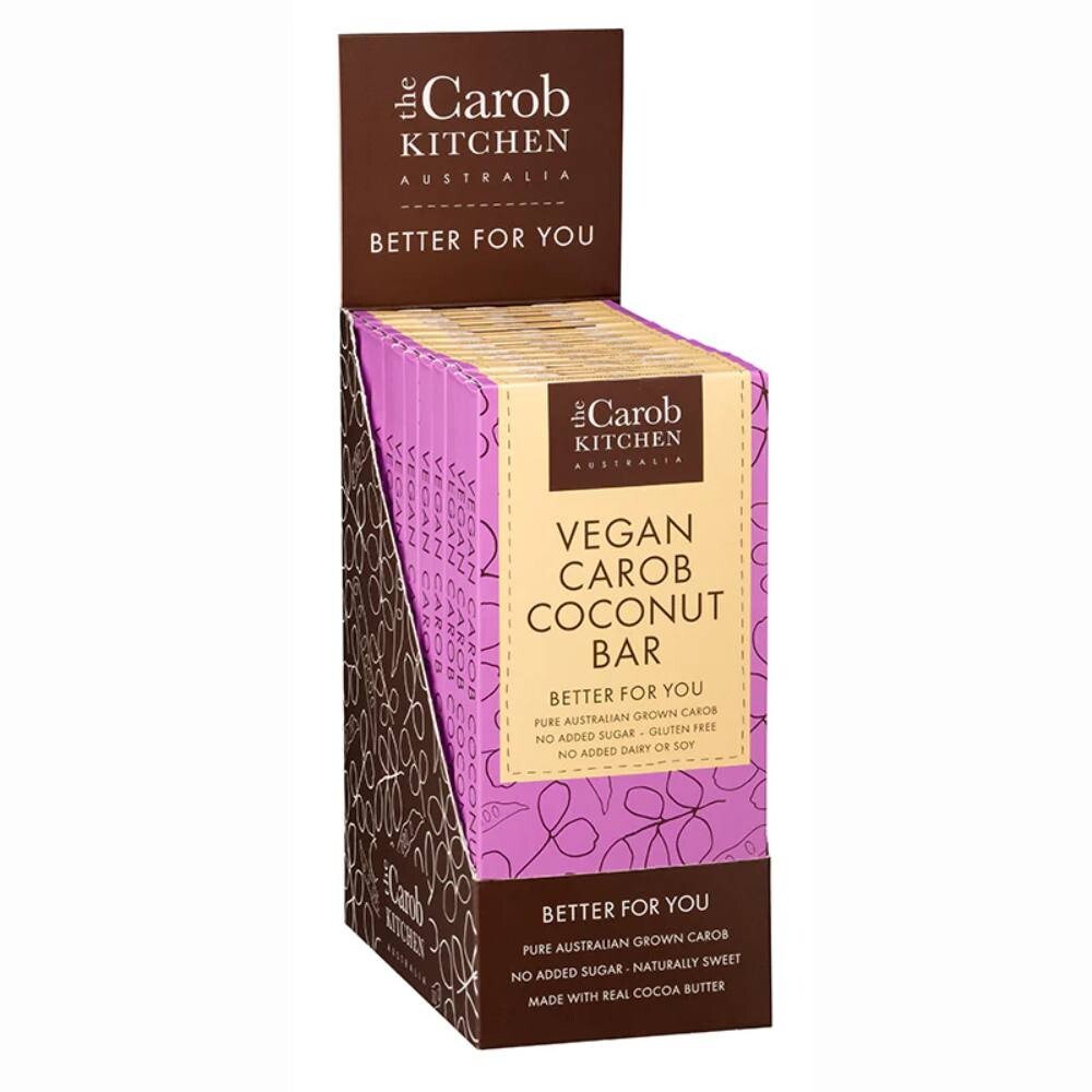 Vegan Carob Coconut Bar