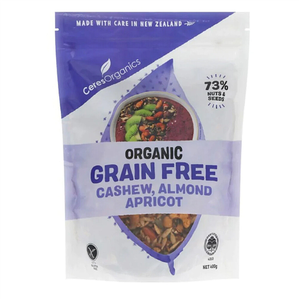 Grain Free, Cashew Almond Apricot 