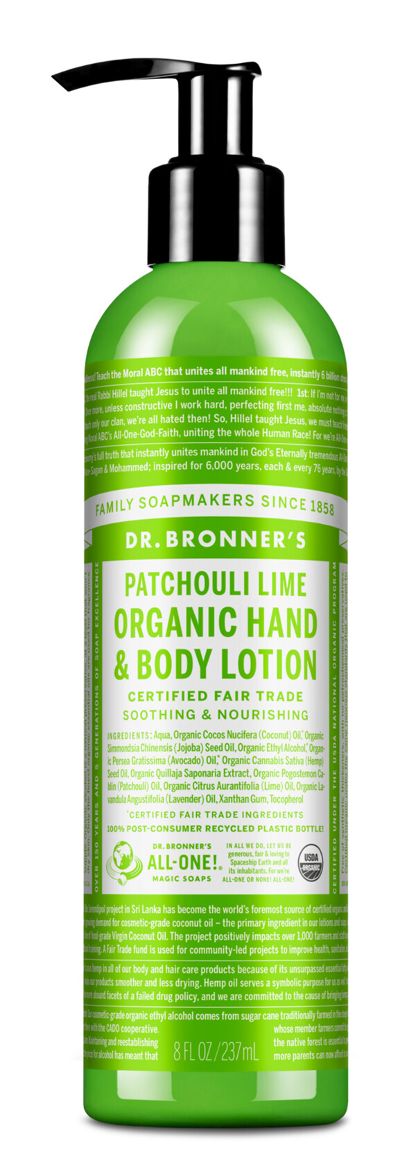 Patchouli Lime Hand & Body Lotion
