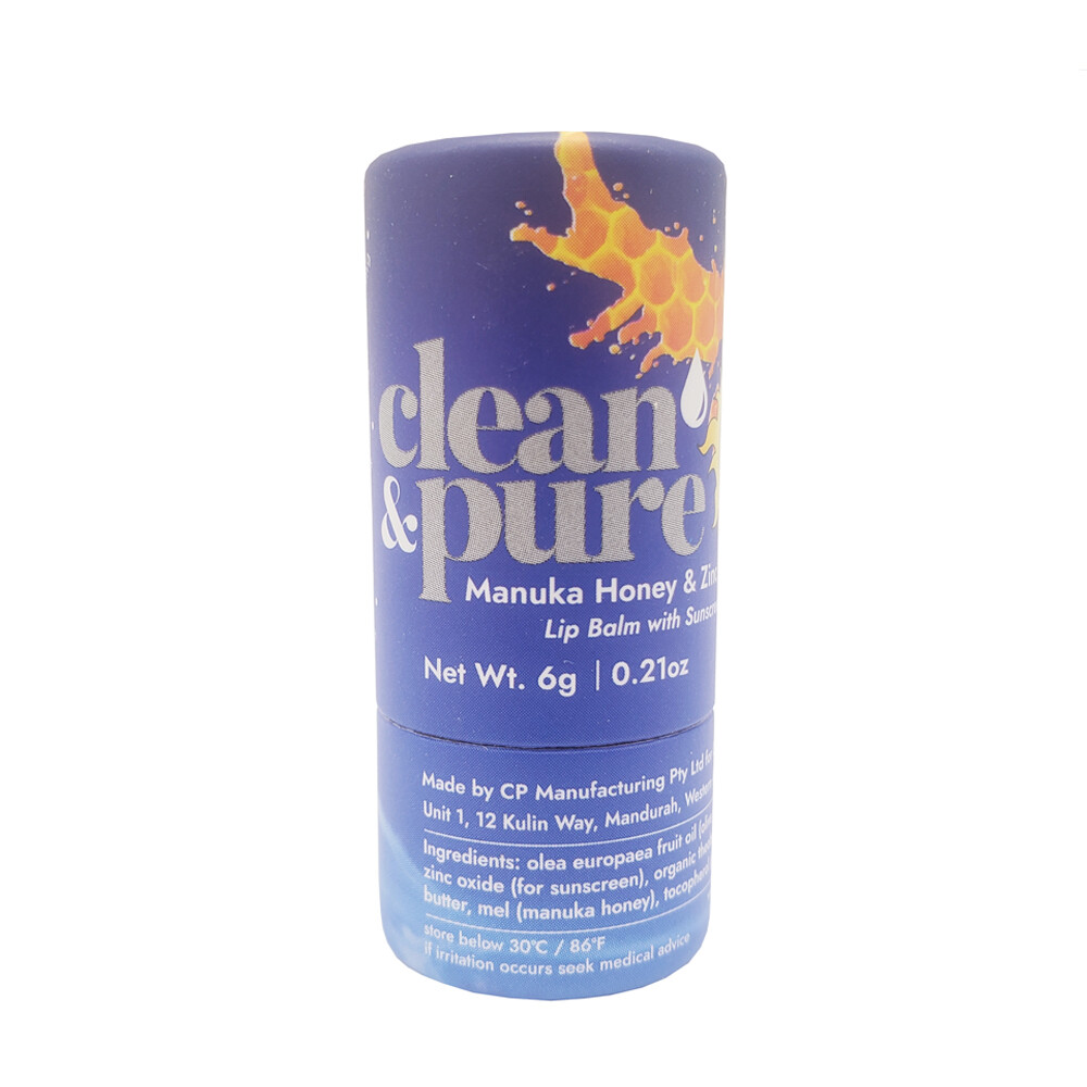 Manuka Honey & Zinc Lip Balm SPF15 Sunscreen