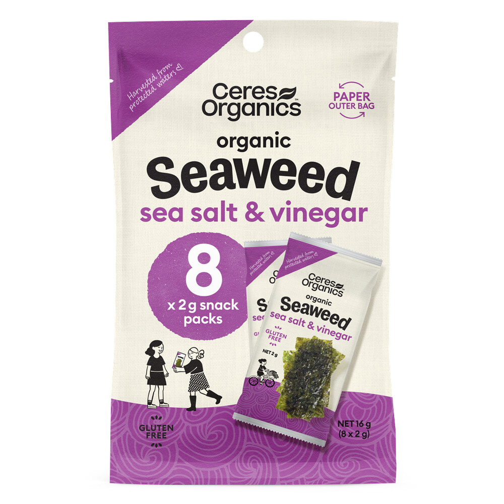 Seaweed Snack SEA SALT & VINEGAR MULTI PACK