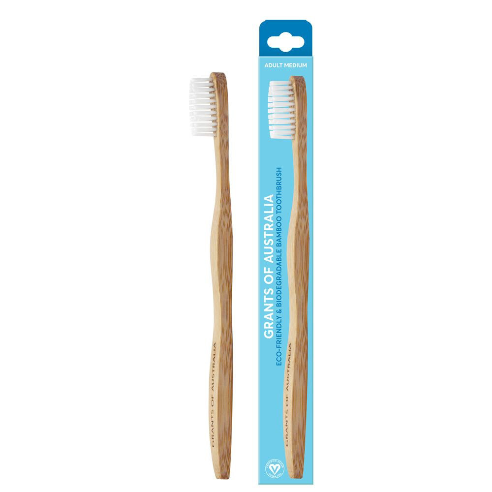 Bamboo Toothbrush - Adult Medium