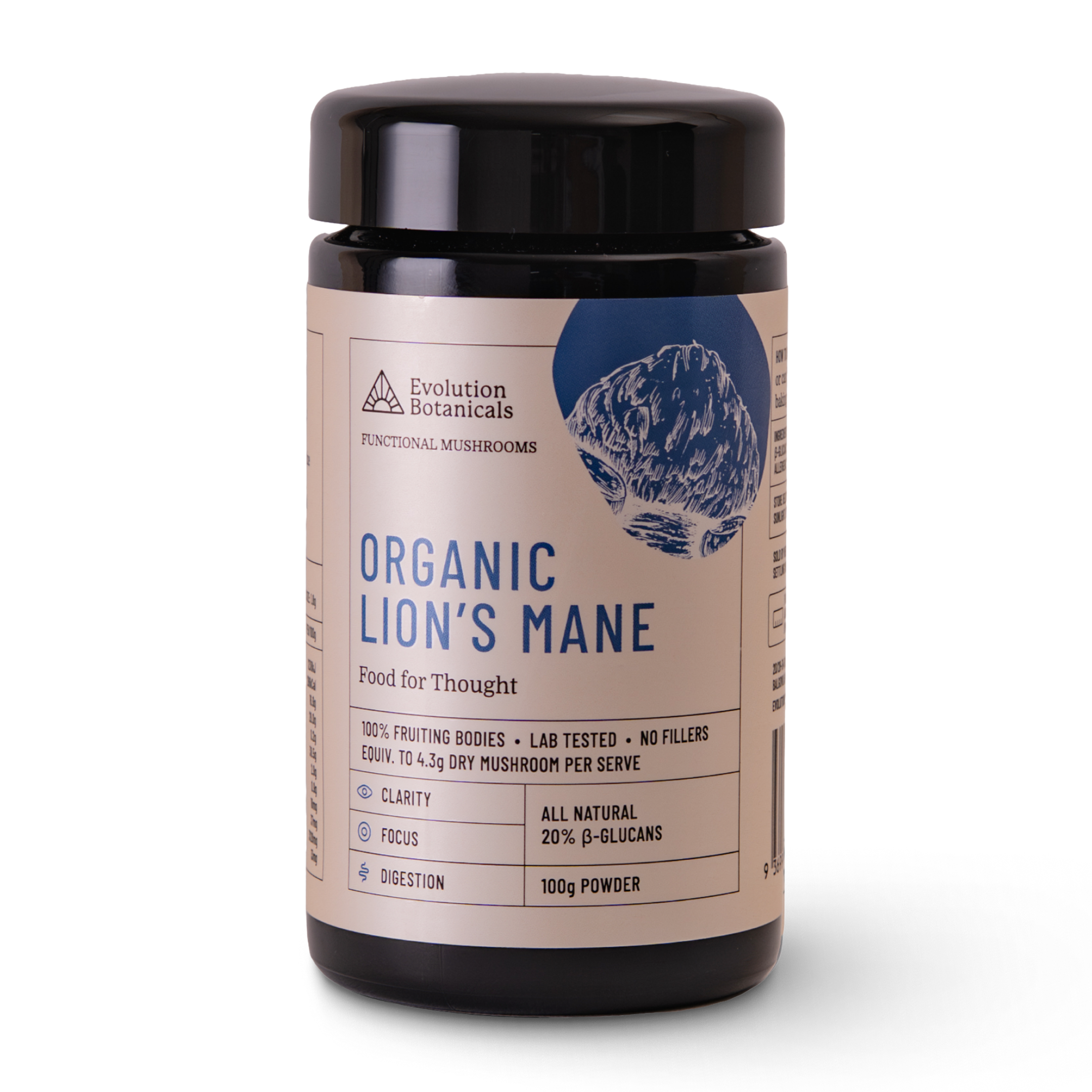 Organic Lion's Mane Jar