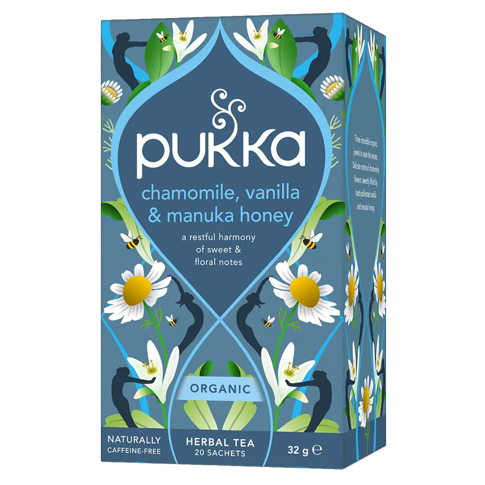 Chamomile, Vanilla & Manuka Honey Tea Bags