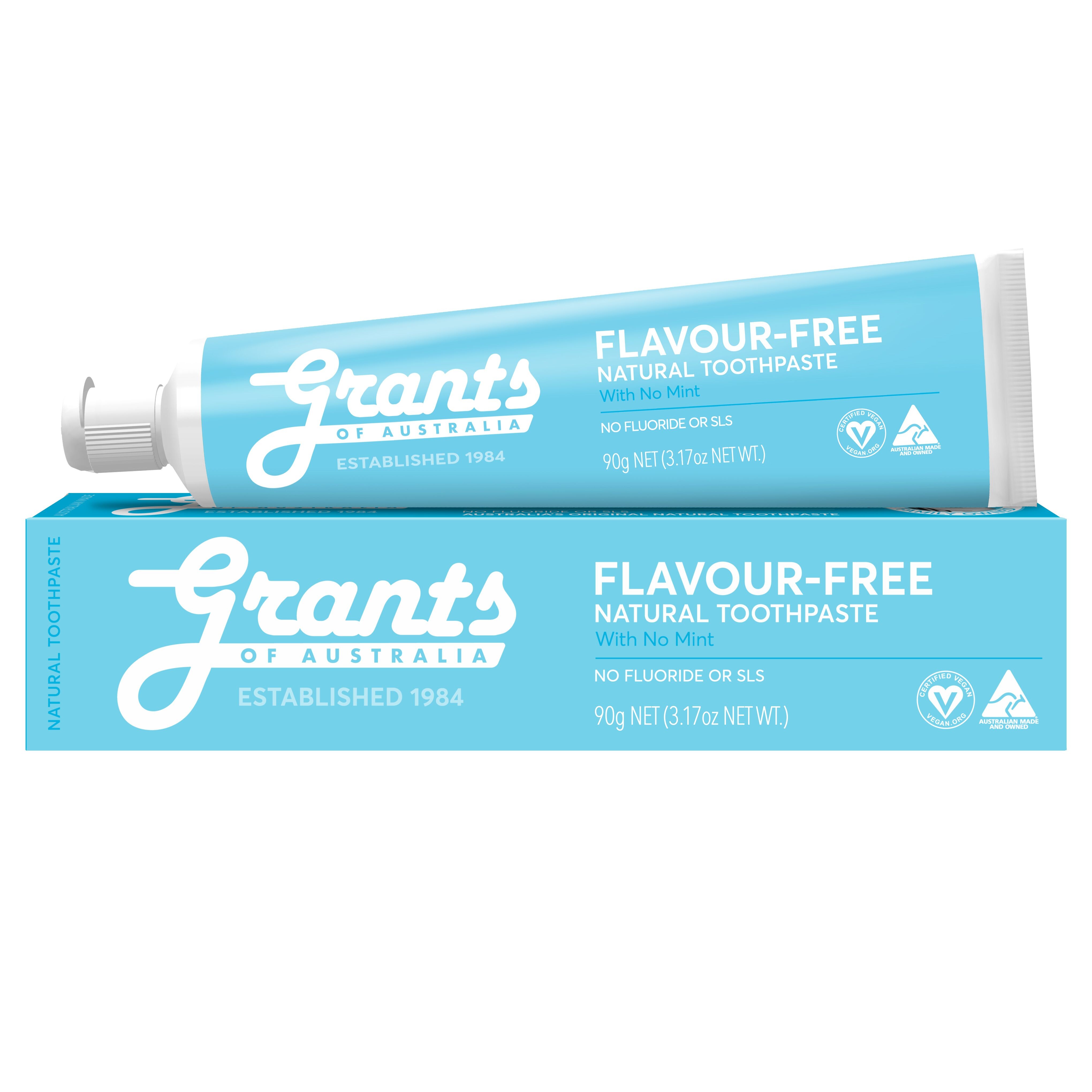 Flavour Free Toothpaste WITH NO MINT