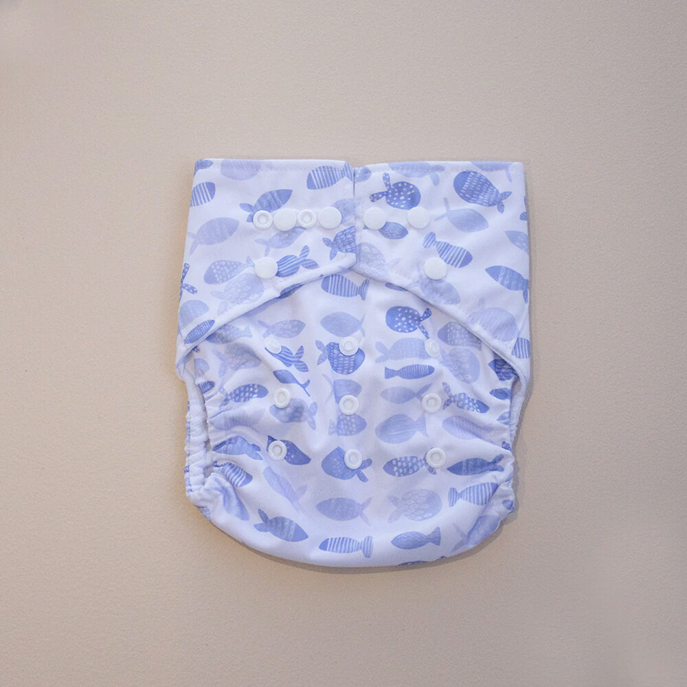Pandas by Luvme Swim Nappy FISH
