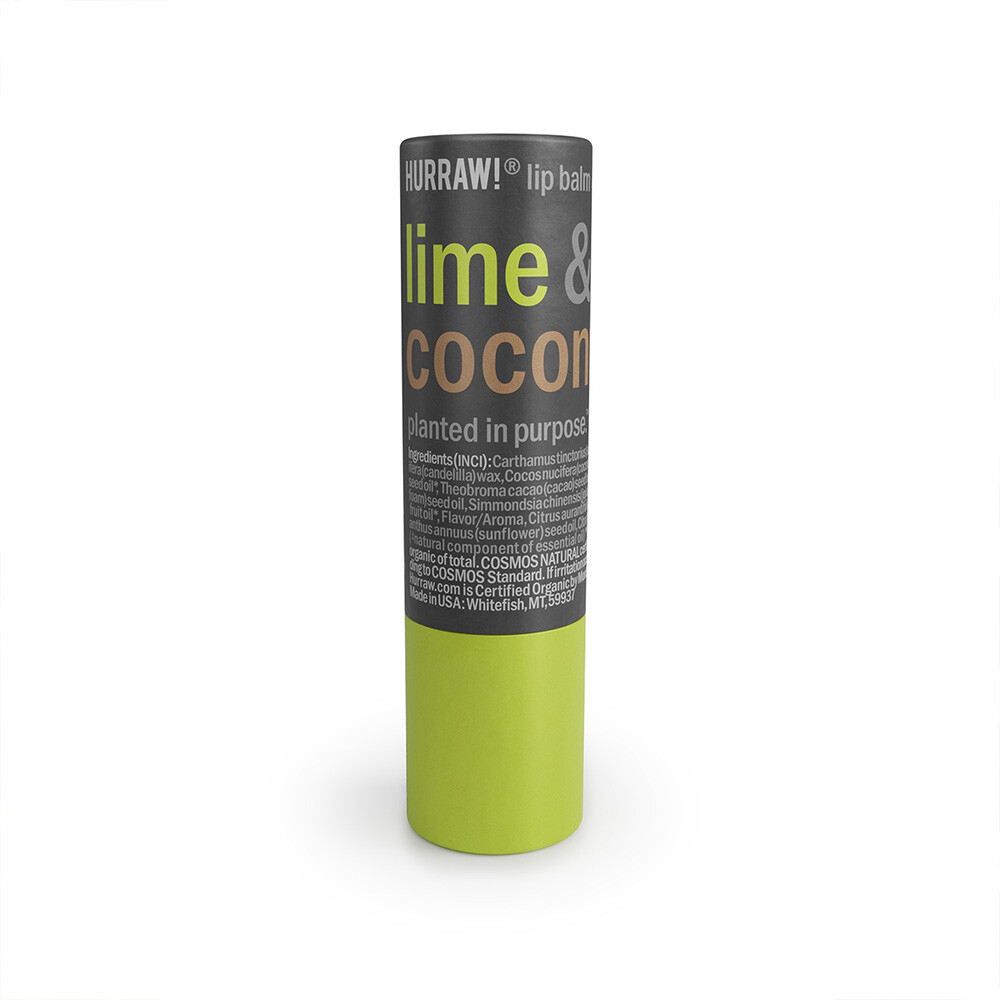 Lime & Coconut Lip Balm