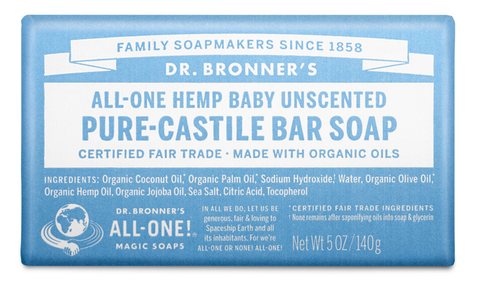 Baby Unscented Bar Soap