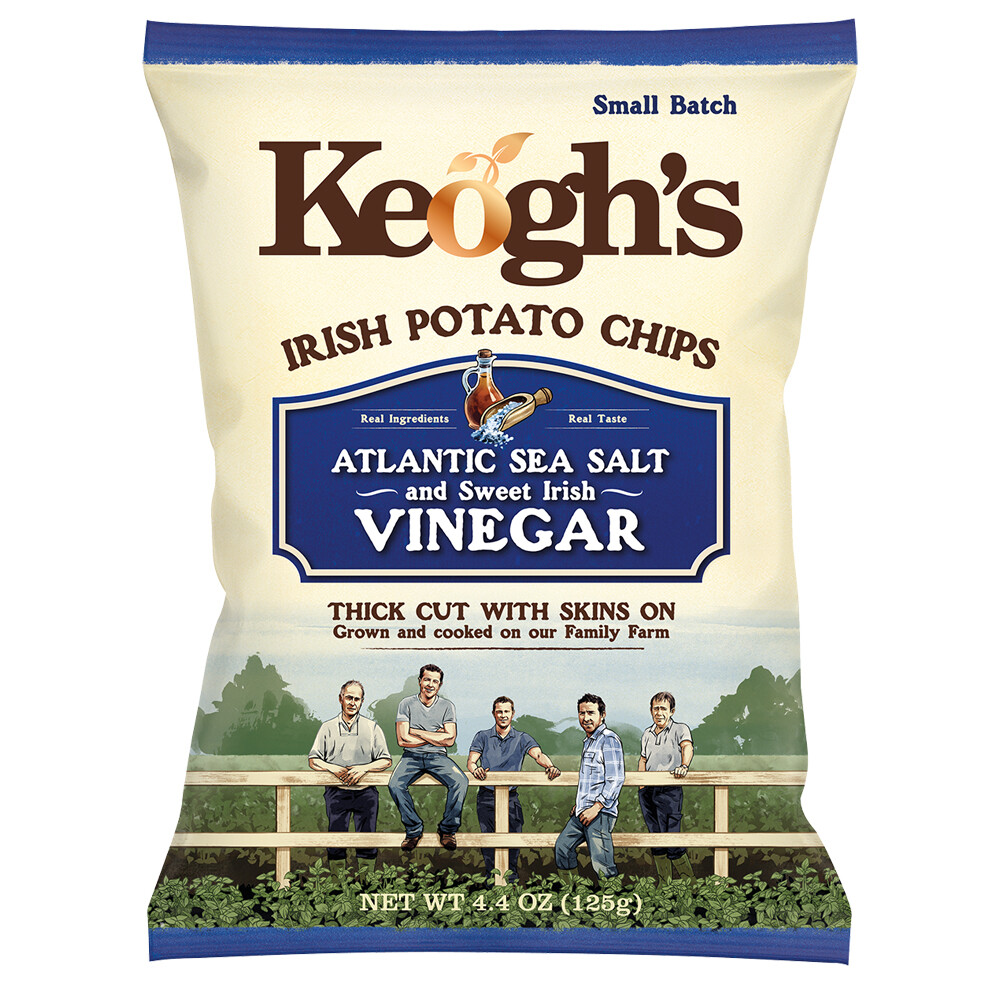 Atlantic Sea Salt & Sweet Irish Vinegar Chips