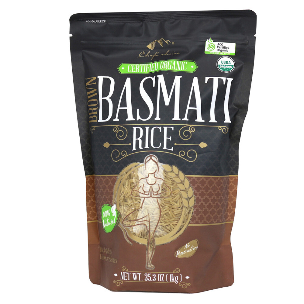 Organic Brown Basmati Rice